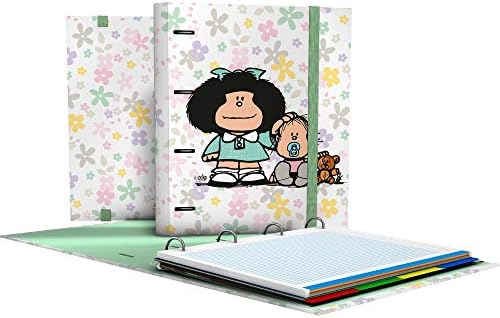 Grafoplás Carpebloc Mafalda, Flores, Multicolor, A4