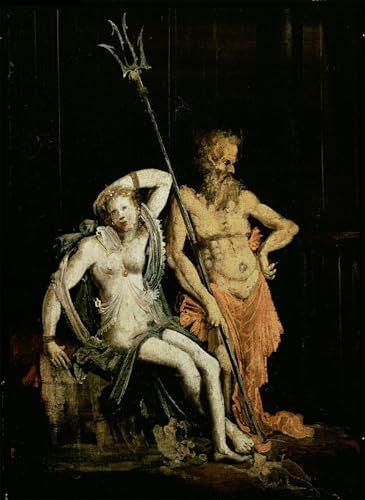 Toile Scène de l'enfer François de Nome Décoration Murale Elégante pour Cabinet et Bureau Privé