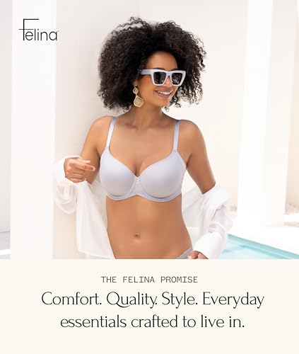 Image of Felina Marvelous Side Smoothing T-Shirt Bra