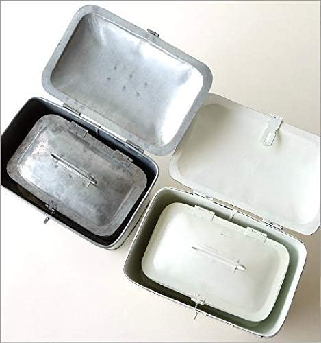 通販限定 収納ボックス 楕円形m グレー ブリキ缶 アンティーク調 おしゃれ 取っ手 持ち手 フタ ふた 付き ブリキスツール おもちゃ箱 プランターカ 安いそれに目立つ Lovemesomegadgets Com