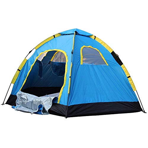Akhand Villa Camping Dome Family Tent 2/4/6 Person Camp Waterproof Tent for Outdoor Hiking Fishing Backyard Campouts, Roomy & Lightweight, Easy Setup, Carry Bag Included