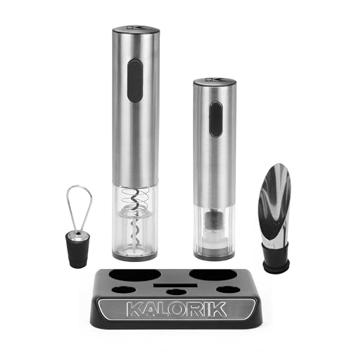 Abrebotellas Kalorik CKS 40211 Wine Lovers, juego de accesorios para vino y sumiller 2