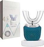 Gesundpur UltraClaens Schallzahnbürste für empfindliches Zahnfleisch – Ultraweiche Borsten & Gumminoppen | U-förmiger Bürstenkopf für Rundumreinigung (Grün)