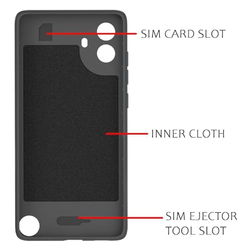 Image of Shockproof Case for CMF by Nothing Phone 1 5G | Full Camera Protection | TPU Flexible Back Cover for CMF by Nothing Phone 1 5G (Graphite Grey)