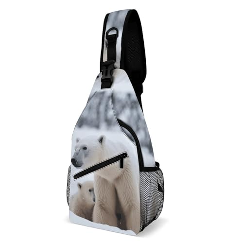 Morrales Pequeño Tipo Sling para Senderismo 38x20 cm miniatura 1