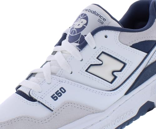New Balance 550 GS Boys Shoes Size 6.5, Color: White/Blue-White2