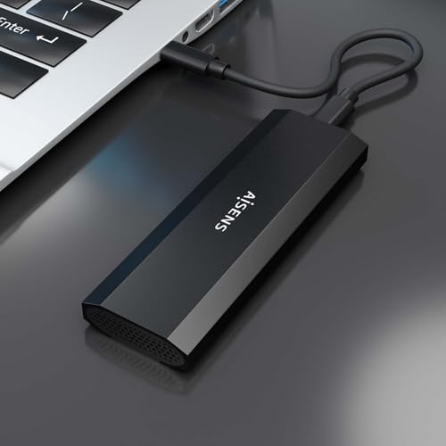 Scatola Esterna Isens M.2 (Ngff) ASM2-028B Nvme A USB3.2 GEN2 Nero - 6