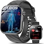 2026 Smart watch With Blood Pressure/ECG/BMI/HRV, 1.97" AMOLED Display Health Smart Watch with Bluetooth Calling Function, 24H Heart Rate/Sleep/SPO2/Mini-Health Check Fitness Watch for Android& iOS