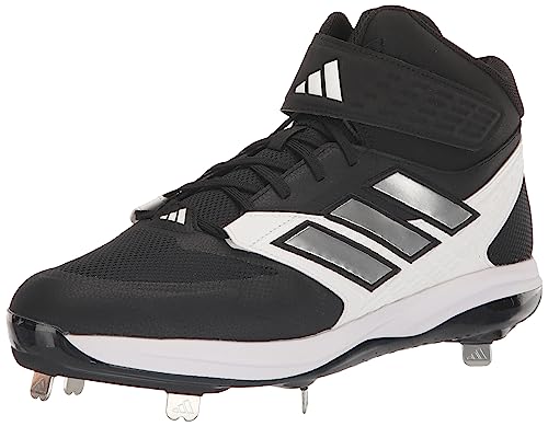 adidas Men's Icon 8 Mid Baseball/Softball Cleats Sneaker