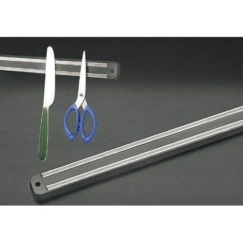 Metaltex 258198 Magnetika Magnetic Knife Holder Twin Magnetic Tool Strip, Wall Fixings Included - Silver - Image 6