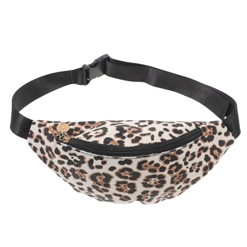 1pezzi Borsa Vita Leopardata Con Doppia Cerniera Pratica Per Smartphone Portafoglio e Accessori