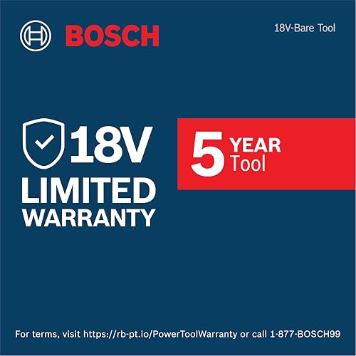 BOSCH GDS18V-350N 18V Brushless ½ In. Mid Torque Impact Wrench - 410 Ft.-Lbs Breakaway Torque, 250 Ft.-Lbs Fastening Torque, Compact Design (Bare Tool) - image 7