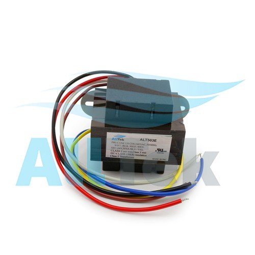 75VA HVAC Transformer Replacement 50/60Hz 120/208/240/480VAC - ALLTEK