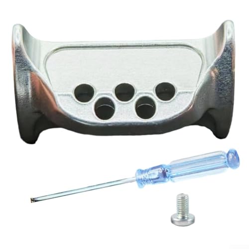 Accesorio de pesca para ABU 992 ALX BF8 ALC IB7 tablero de embrague y reemplazo de placa de prensa (plata)