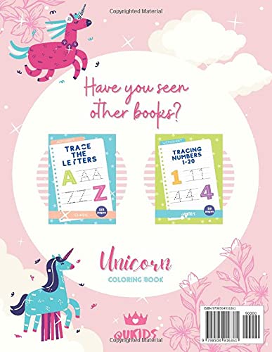 Unicorn coloring book for kids ages 4-8: sweet coloring book for kids girls boys | rainbow | coloring book gift | princess | cute | children image 3