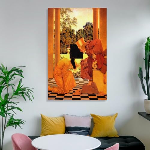 Impression sur toile d'Ursula de Maxfield 60x90 cm décor mural