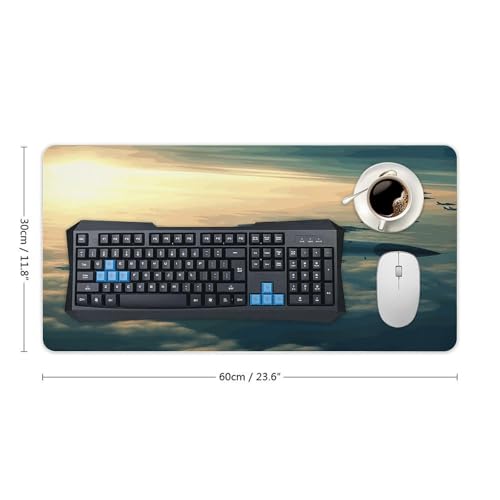 Pad Mouse Grande Antideslizante de Caucho 30x60 cm miniatura 2