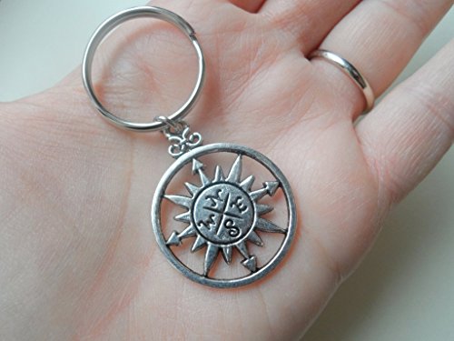 Llaveros brújula solar JewelryEveryday miniatura 4