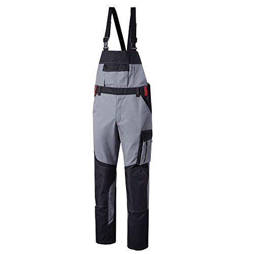 PIONIER 546150 Concept – Mono de trabajo, negro/gris, 50