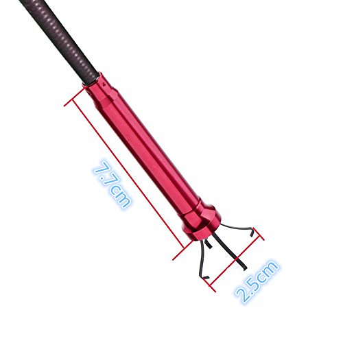 Stereotype four-claw magnetic gripping tool with LED light stainless steel spring can be fixed in different shapes without bounce 2 in 1 magnetic pickup (Directional four-jaw picker-03) - Thumbnail 2