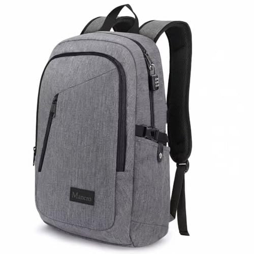 Mancro Laptop Backpack for Travel, Anti-theft Laptop Backpack for Men Business Backpack Work Daypack...