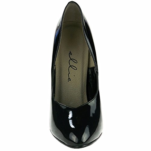 Ellie Shoes Women's 6 Inch Heel Fetish Pump (Black/Red;11)2