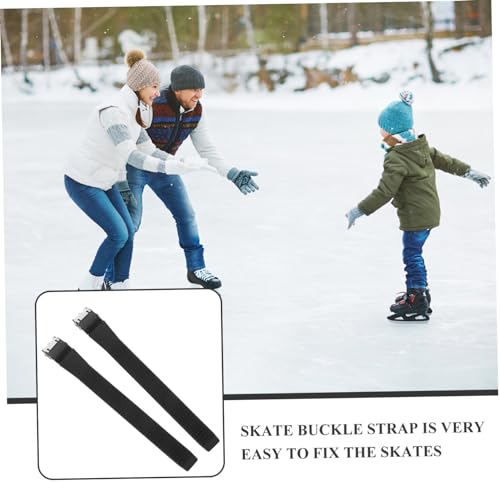 Outanaya 2 Conjuntos Fivela De Sapato De Patins Cintas De Patinação Cinta De Fixação De Skate Acessó