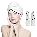 Orthland Microfiber Hair Towel Wraps for Women [2 Pack] Quick Dry Anti-frizz Head Turban for Long Thick & Curly Hair, Super Absorbent Soft