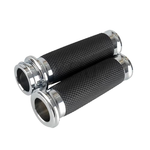 Poignées accélérateur électronique moto 25 mm anti vibration