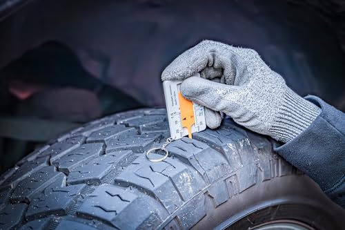 BGS DIY 80726 | Profiltiefenmesser | mit Schlüsselanhänger | 0-20 mm