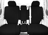 CalTrend Car Seat Covers for 2019-2025 Chevy/GMC Silverado|Sierra 1500-3500, Faux...