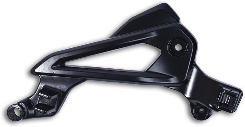 Varroc Foot Rest Bracket Right Hand for Pulsur 135 LS – Black | Heavy-Duty Aluminium Casting | Rust-Free, Corrosion Resistant, Durable & Lightweight | OEM Quality Motorcycle Spare Part FBKT-P135-JD03B