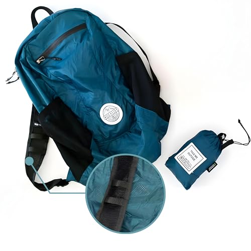 Mochila Ultraligera Plegable 16L para Senderismo y Viaje miniatura 1