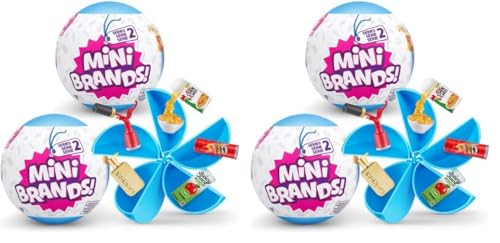 Mini Brands Series 2 Surprise Capsules, Mystery Capsule Real Miniature Brands Collectible Toy, (Pack of 2) (Packung mit 2)