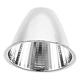 Utilisation optimisée de la lumière : la conception du réflecteur améliore l'efficacité lumineuse, offrant un éclairage plus lumineux et plus intense, réflecteur de lampe de poche, réflecteur pour projecteur
