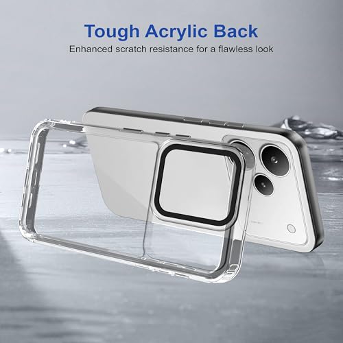 Image of Zapcase Back Case Cover for Realme P4 Pro 5G | Compatible for Realme P4 Pro 5G Back Cover | Case Cover with Camera Protection | (TPU + PC | Transparent)