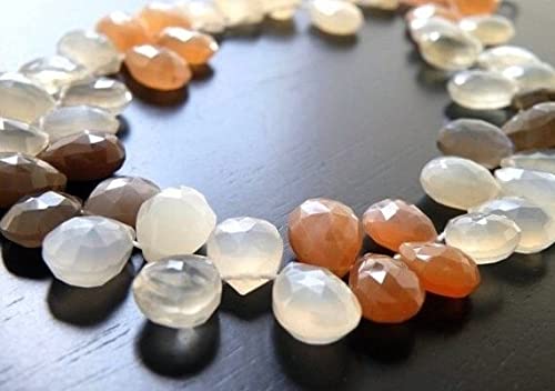 Pierre de lune multi rang de perles pour fabriquer un cadeau unique - 2