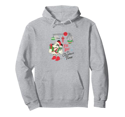 Minnie Santa sweat à capuche Disney pour cocooning au coin du feu
