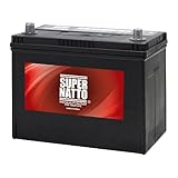 SUPER NATTO （スーパーナット） 自動車用バッテリー（充電制御車対応） 95D26R バッテリー無料回収チケット付き (55D26R,60D26R,65D26R,70D26R,85D26R,95D26R,110D26R互換) (長寿命・2年保証付き)