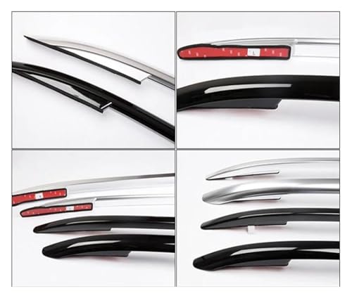 Barras de techo coche Cayenne negro mate accesorios portaequipajes aerodinámicos 3