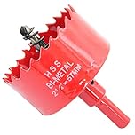 57mm Hole Saw LAIWEI Hole Cutter,For Drilling Wood, Aluminum Profiles,PVC and Other Materials(2-1/4"57mm)