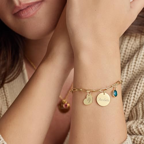 Custom Birthday Gift for 10 13 16 Year Old Girl Jewelry, 11th 12th 13th 14th 15th 16th 18th Birthday Name Bracelet for Daughter from Mom, Granddaughter, Mother's Day, Sweet Sixteen Teen Graduation2