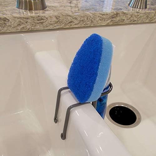 Miniatura 2 de Soporte ajustable para varita, soporte para fregadero de cocina (negro o gris)