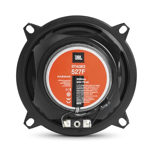 Image of JBL JBL Stage3 527 2-Way Car Speaker Set - 200 Watt Car Speaker Boxes 13 cm