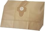 Parkside Lidl Wet & Dry Vacuum Paper Dust Hoover Bags 25 L Pack of 5