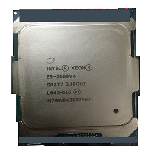 Xeon CPU E5-2689V4 SR2T7 3.10GHz 10 コア 25M LGA2011-3 E5-2689 V4 プロセッサー E5 2689V4 E5 2689 V4