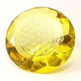 Tachyonen Diamant Blume des Lebens gelb 45 Energie Jophiel 3. Chakra I Urenergie I Chakrenarbeit I Energiearbeit I Heilsitzungen I