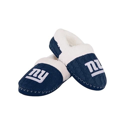 Image of FOCO Womens NFL Team Color Moccasin Slippers