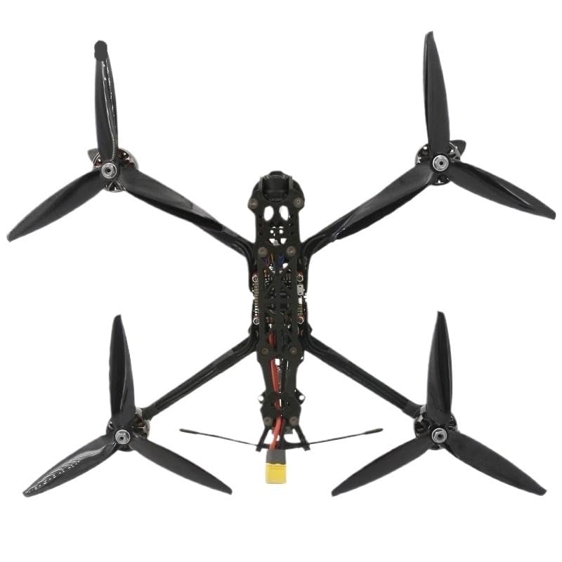 2Coppie Elica 3Pali silenziosa sgancio rapido CW CCW Drone FPV 7Pollici
