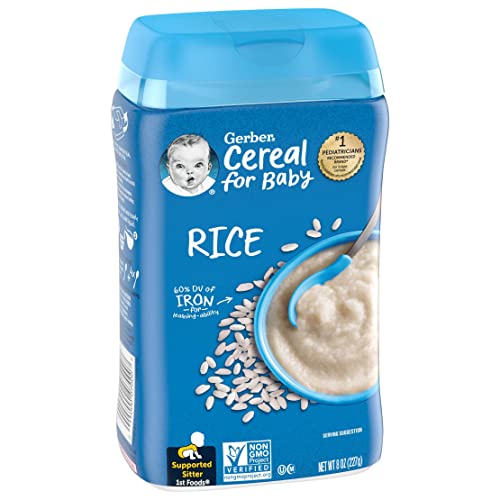Gerber 1500007000 1St Foods Cereal For Baby Baby Cereal, Rice thumb #7